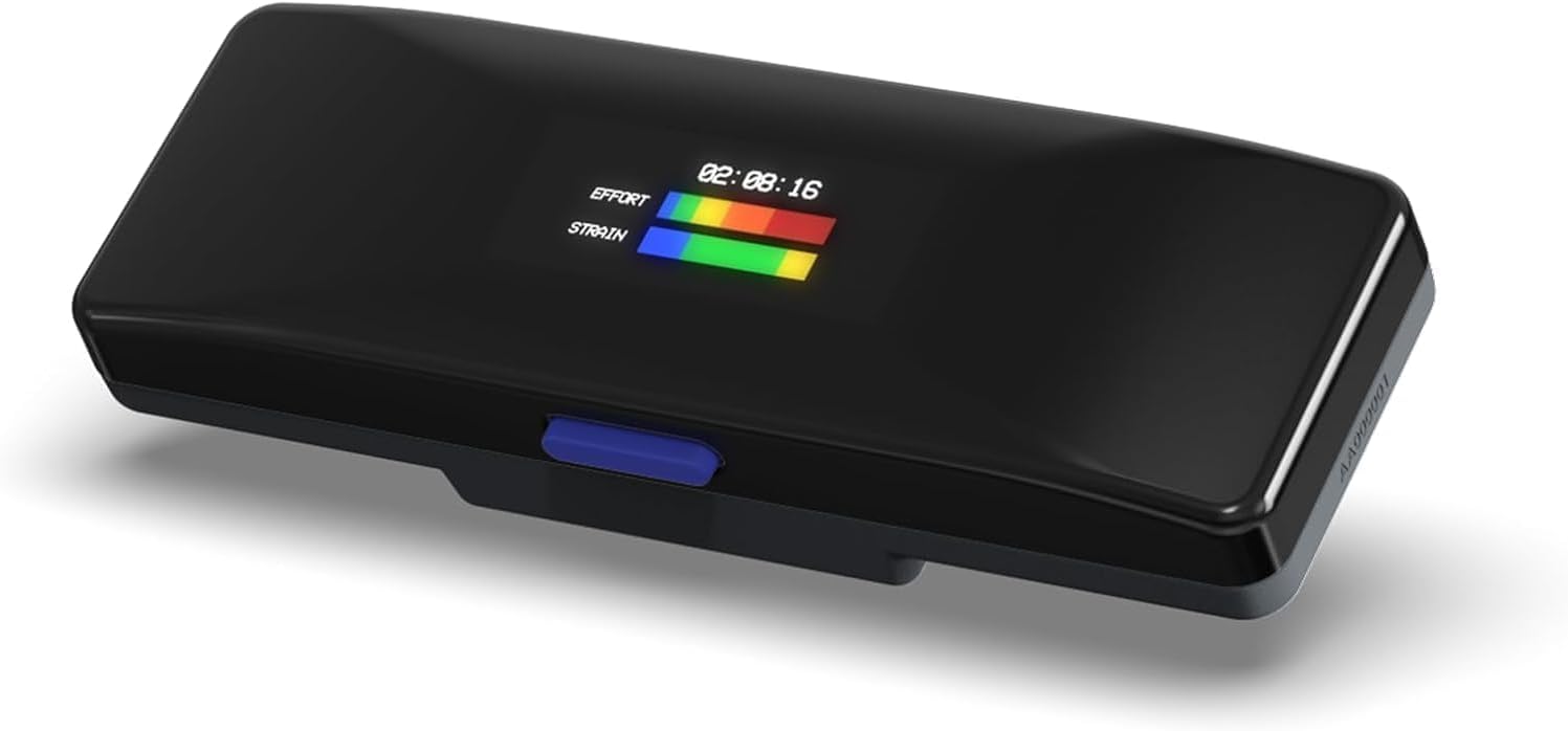 Frontier X2 Smart Heart Rate Monitor Chest Strap, Wearable Heart Rate Monitor with Strain, Breathing Rate, Real Time Vibration Alerts and 20+ Fitness Activities with Continuous Heart Monitoring