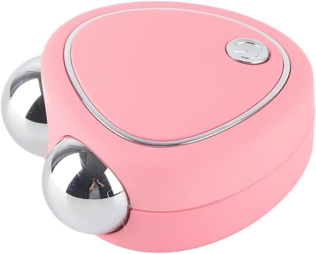 Face Lift Massager,microcurrent Facial Device,USB Portable Heart Shape face Sculpting Tool,face Lift Device,Micro Current Facial Devices (Pink)