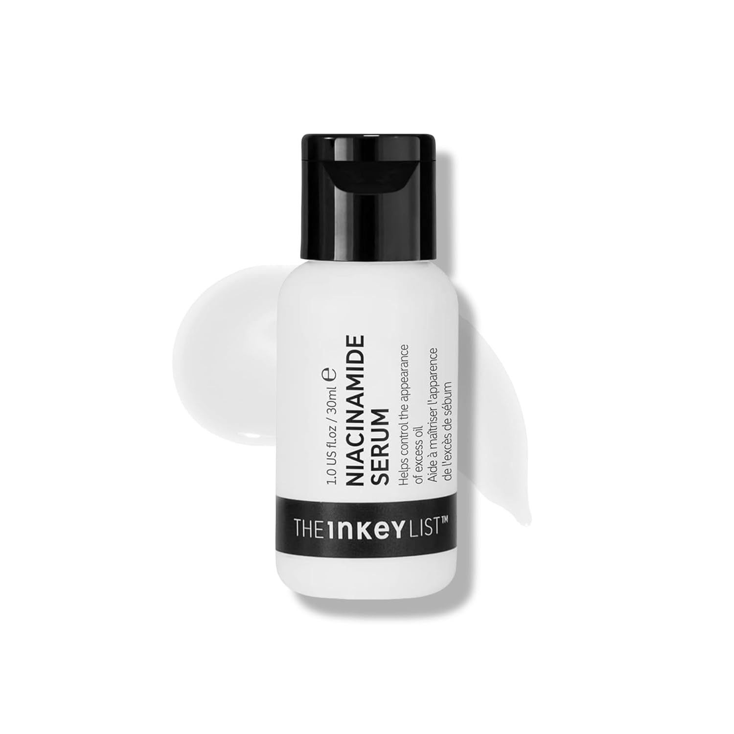 The INKEY List 10% Niacinamide Serum, Lightweight Oil Control Serum Helps with Blemishes and Appearance of Redness, Hydrating 1% Hyaluronic Acid 30ml, 1 fl oz