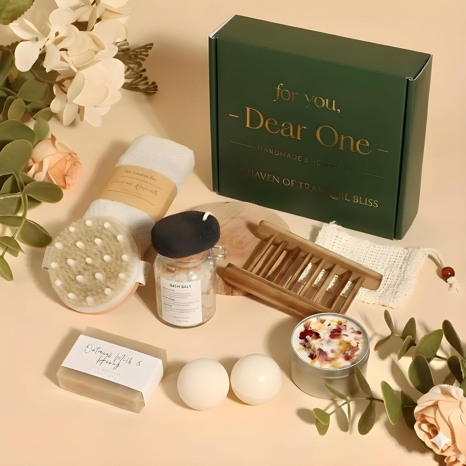 Spa Gifts for Women, Gift Basket for Women – Luxury 10 Piece Bath & Body Self Care Set, Relaxing Home Spa Kit, Birthday Gift for Women, Mother’s Day, Self care gift set