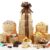 Broadway Basketeers Gift Basket Tower with Gourmet Cookies, Snacks & Treats – Celebration, Birthday, Corporate & Thank You Occasions